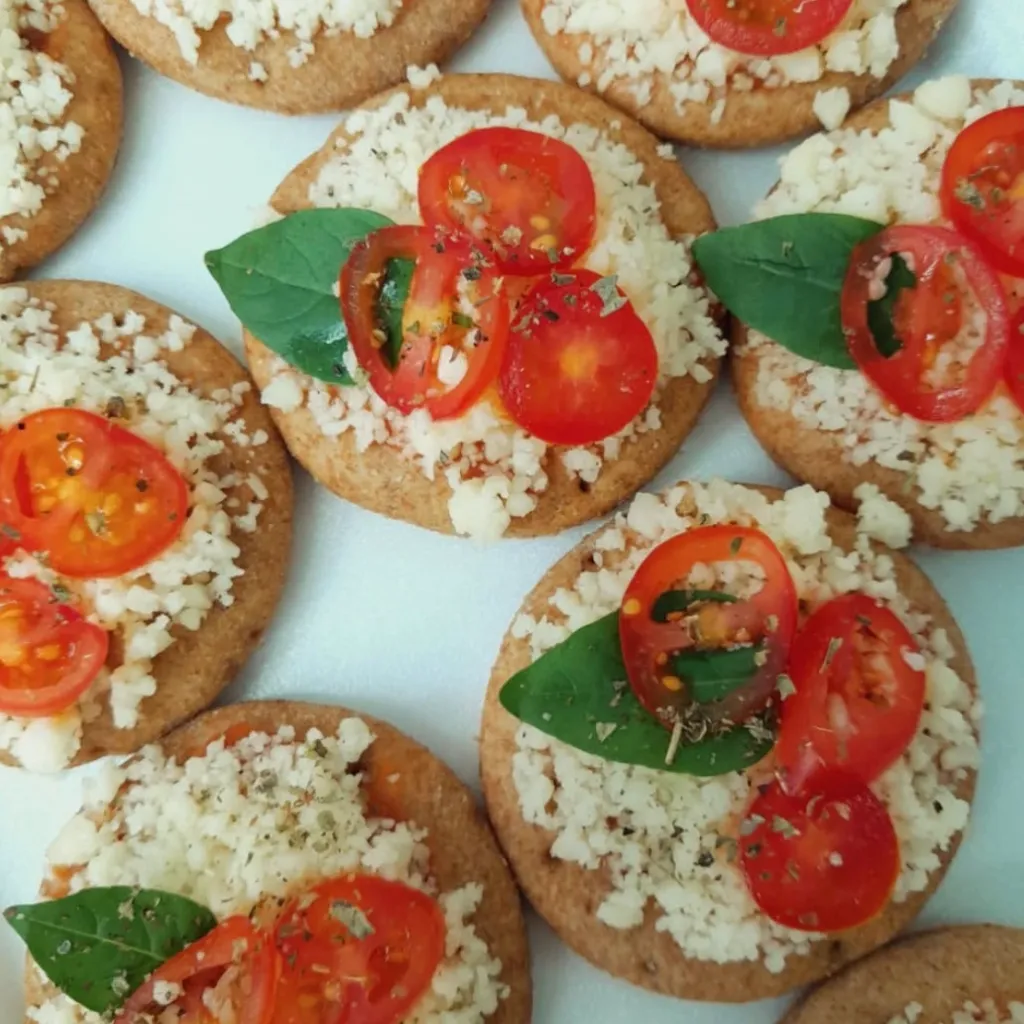 Mini Pizza - Massa Integral