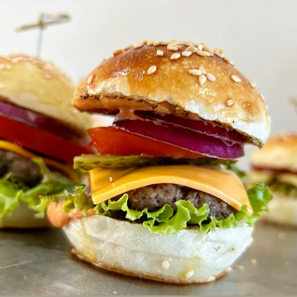 Mini Hambúrguer Turbinado