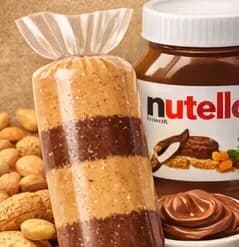 Amendoim com Nutella