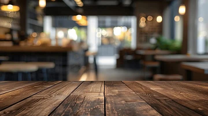 Imagem de plano de fundo do restaurante