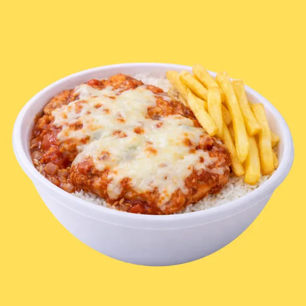 Marmitex - Frango à parmegiana